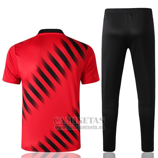 Chandal del Atletico Madrid Manga Corta 2019-2020 Rojo